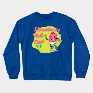 Strawberry Milk Cult Crewneck Sweatshirt